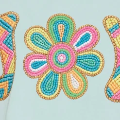 Marta du Chateau dame T-Shirt MdcVilja 23049Joy - Aqua