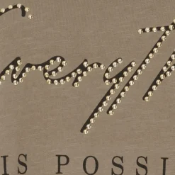 Marta du Chateau dame T-Shirt MdcLillian 42005 - Fango