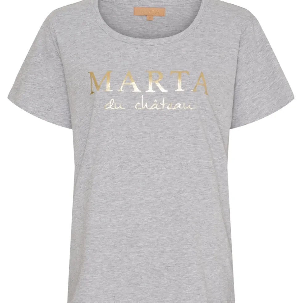 Marta du Chateau Dame T-shirt MT002 - Grey Melange