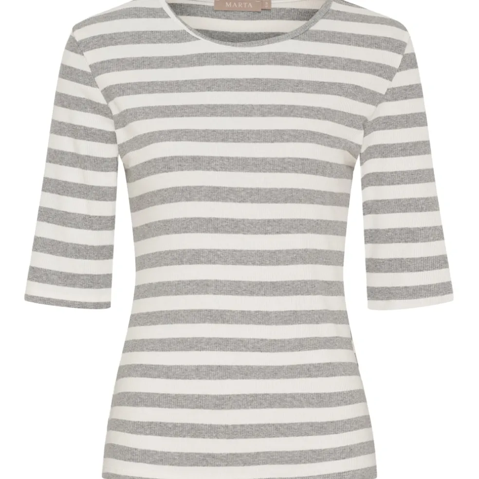 Marta du Chateau dame T-Shirt MdcNena 7524 - Melange10