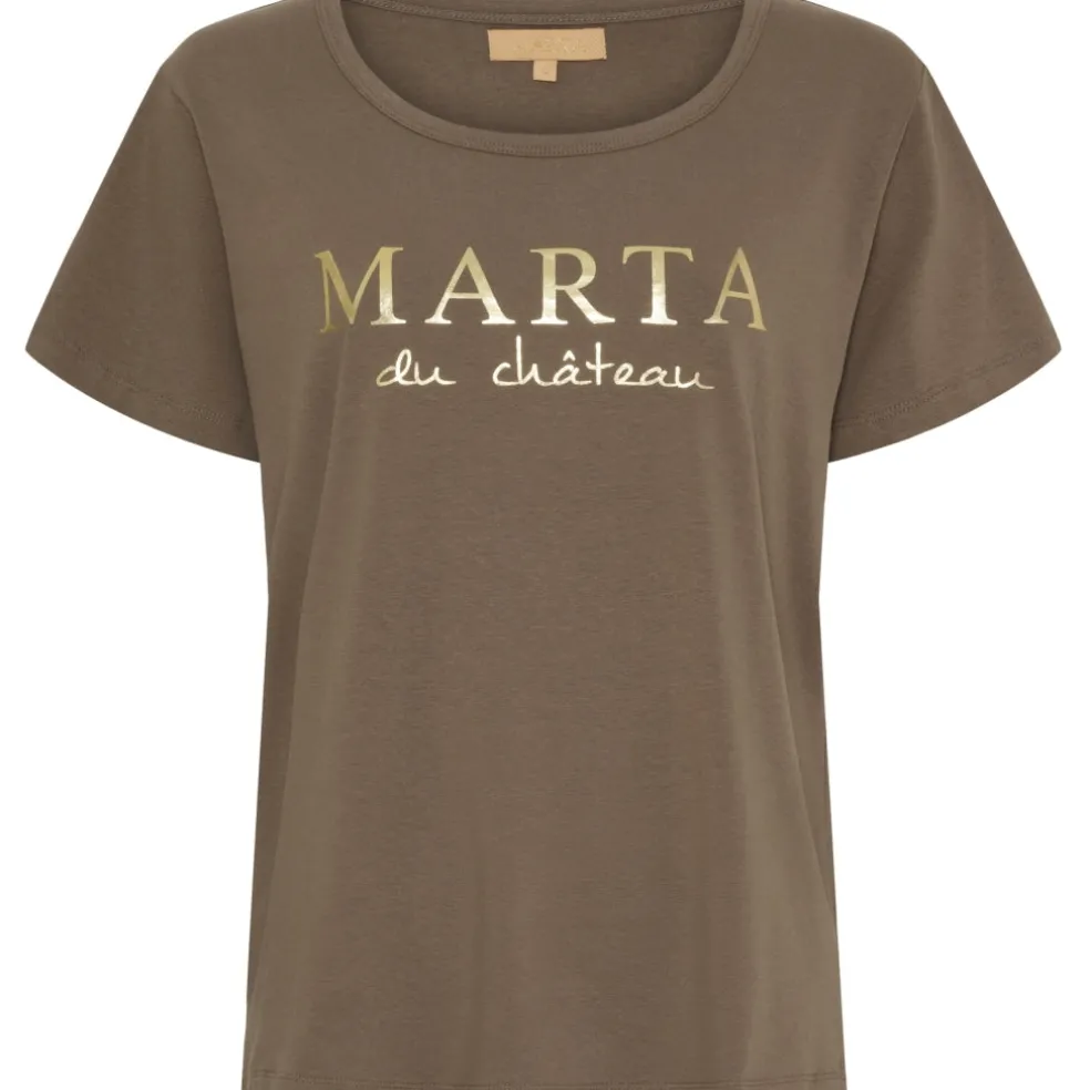 Marta du Chateau Dame T-shirt MT002 - Fossil Fango