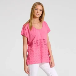 Marta Du Chateau dame t-shirt 41058 - Fuxia
