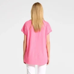 Marta Du Chateau dame t-shirt 41058 - Fuxia