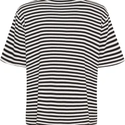 Marta du Chateau dame T-Shirt MdcEnrica 258036 - Black Stripe