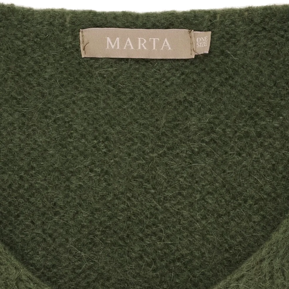 Marta Du Chateau dame vest MdcMarlene 5114 - Military27623