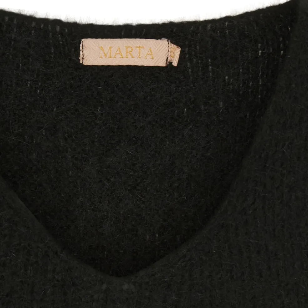 Marta Du Chateau dame vest MdcMarlene 5114 - Black