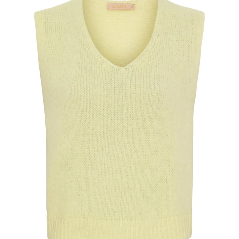 Marta Du Chateau dame vest MdcMarlene 5114 - Yellow1953
