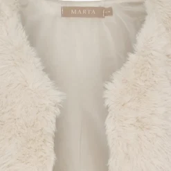 Marta du Chateau dame vest MdcArlette 85896 - Beige6