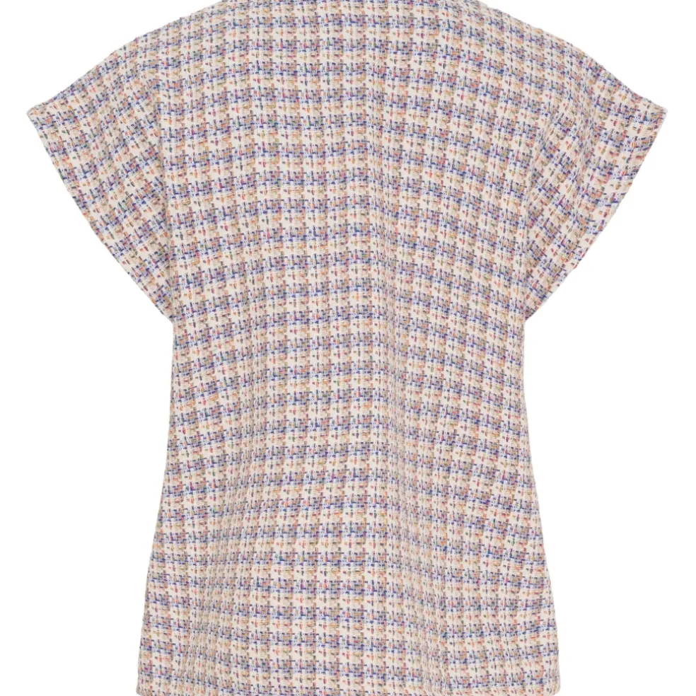 Marta du Chateau dame vest MdcLoretta 7169 - Blue