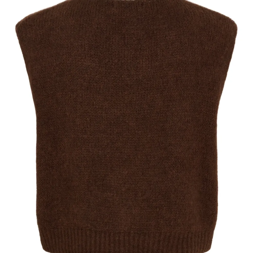 Marta Du Chateau dame vest MdcMarlene 5114 - Chocolate21525