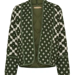 Marta du Chateau MdcJeanne dame jakke 24536-C - Green