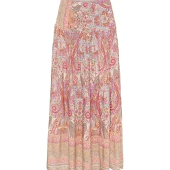 Marta Du Chateau teen nederdel MDCJOSEFINA 5849 teen - Teen Beige Print