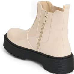 Melanie dame støvler 68282 - BeigePAT