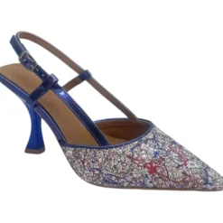 Michelle dame sko 1611 - Blue