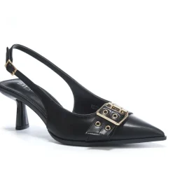 Nicolette dame slingback stiletter HD53-1 - Black