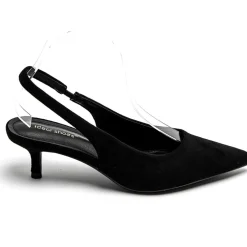 Ninelle dame slingback stiletter 1833 - Black