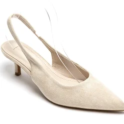 Ninelle dame slingback stiletter 1833 - Beige