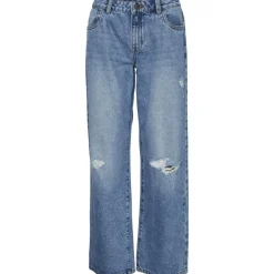 Noisy May dame buks NMAMANDA - Light Blue Denim