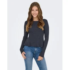 ONLY DAME BLUSE ONLCOCO - Ombre Blue Melange