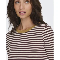 ONLY Dame Bluse ONLElene - Decadent Chocolate Rue Birch Woodthrus