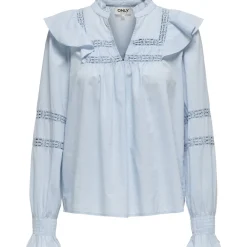 ONLY dame bluse ONLJULIA - Cashmere Blue