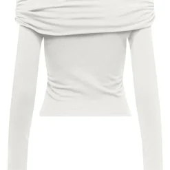 ONLY dame bluse ONLLIVE - Cloud Dancer