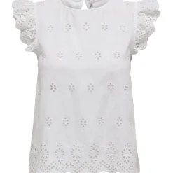 ONLY dame bluse ONLLOU - Bright White