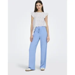 ONLY dame bluse ONLLOU - Bright White