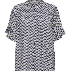 ONLY DAME BLUSE ONLLUNA - Night Sky Mary Grafic