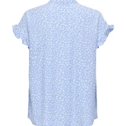 ONLY DAME BLUSE ONLLUNA - Grapemist Luna Flowers