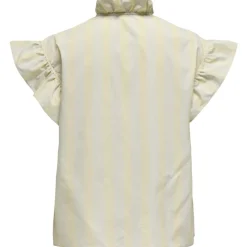 ONLY dame bluse ONLMALOU - Pumice Stone CASHMERE BLUE