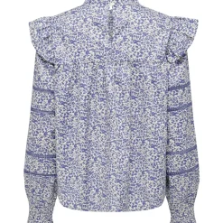 ONLY dame bluse ONLMATHILDE - Birch MIRINA FLOWER