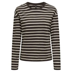 ONLY dame bluse ONLNEW - Black Coffee Birch