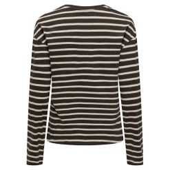 ONLY dame bluse ONLNEW - Black Coffee Birch