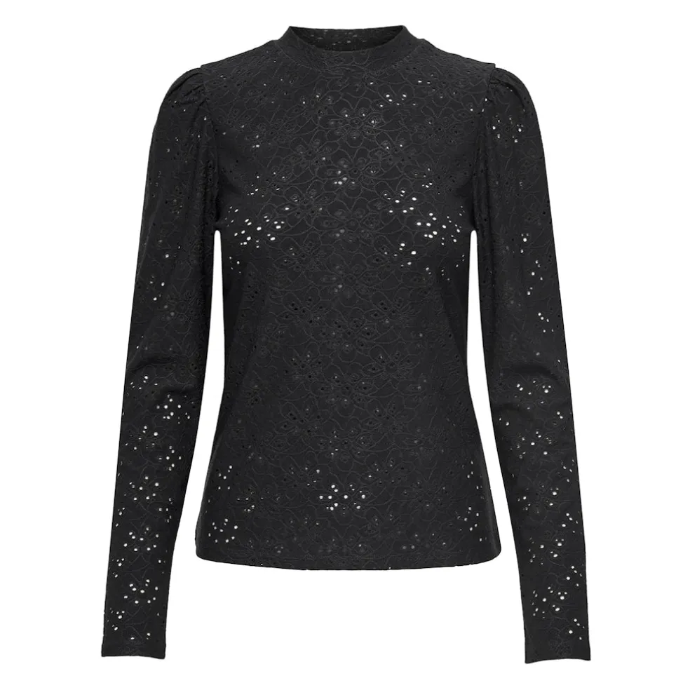 ONLY dame bluse ONLSMILLA - Black