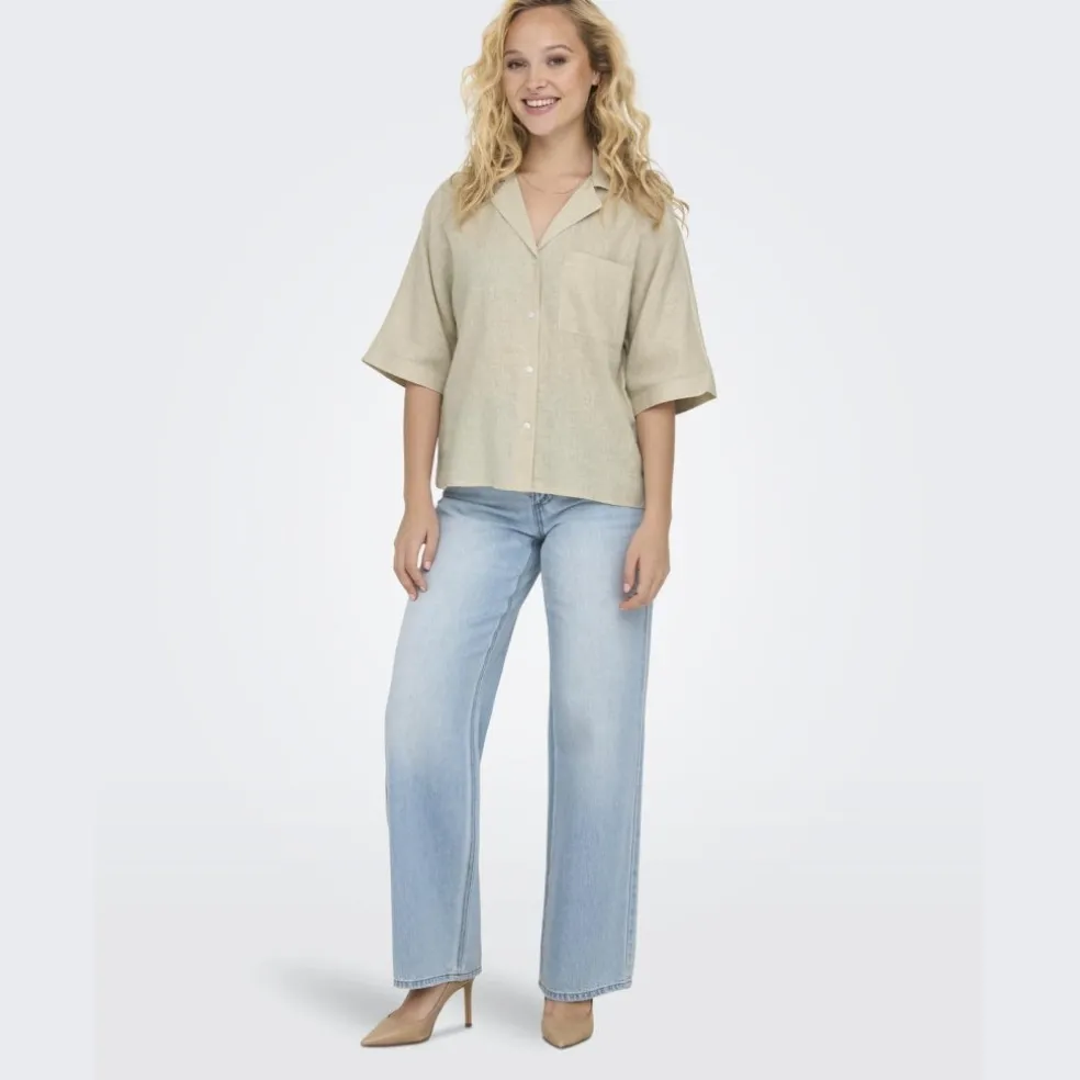 ONLY dame bluse ONLTOKYO - Moonbeam