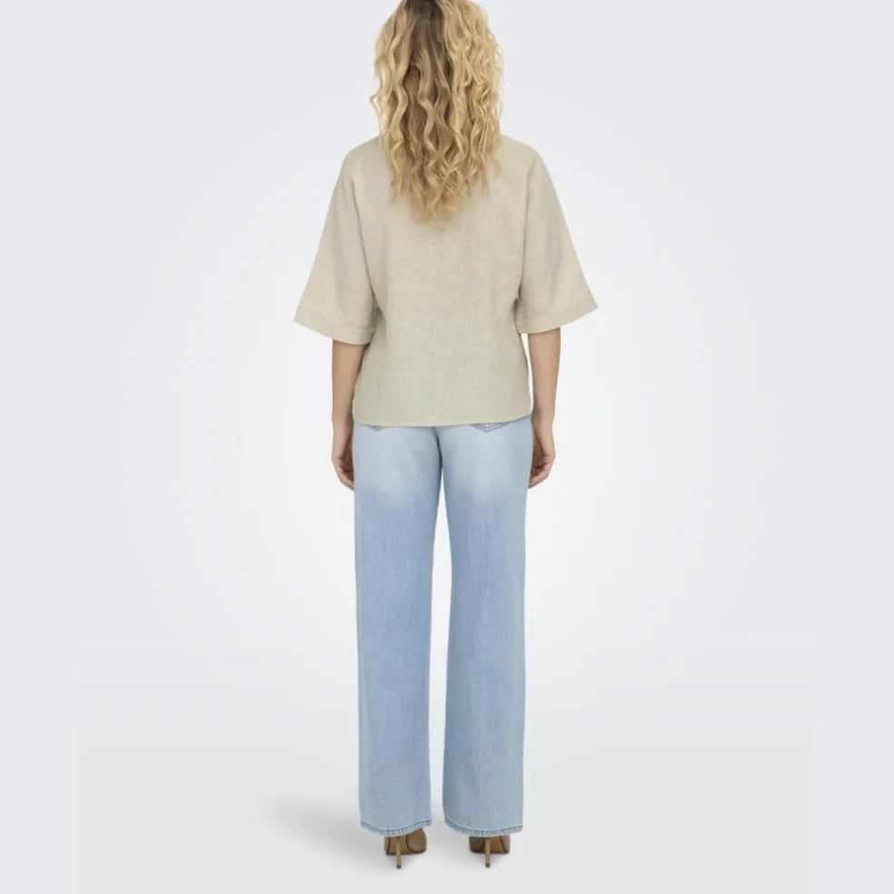 ONLY dame bluse ONLTOKYO - Moonbeam