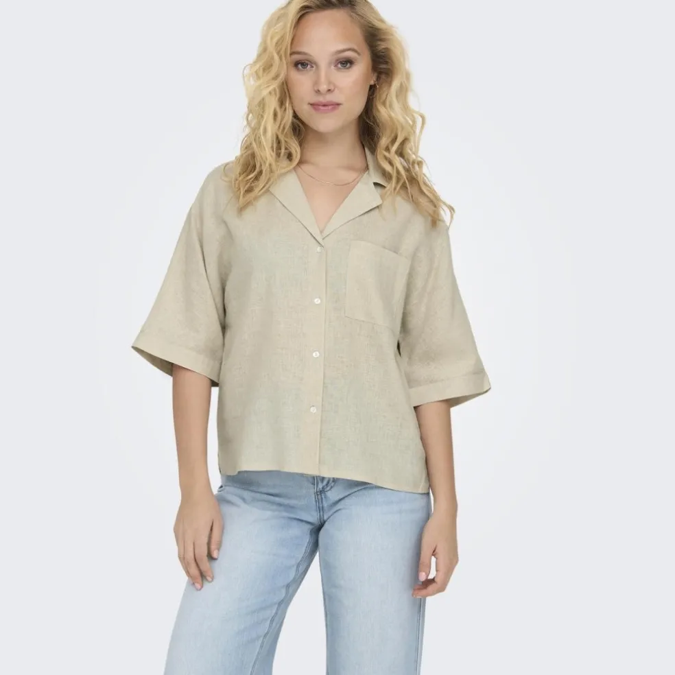 ONLY dame bluse ONLTOKYO - Moonbeam