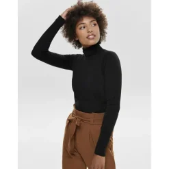 ONLY dame bluse ONLVENICE - Black