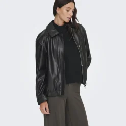 ONLY Dame Bomber Jakke ONLVERONA - Black