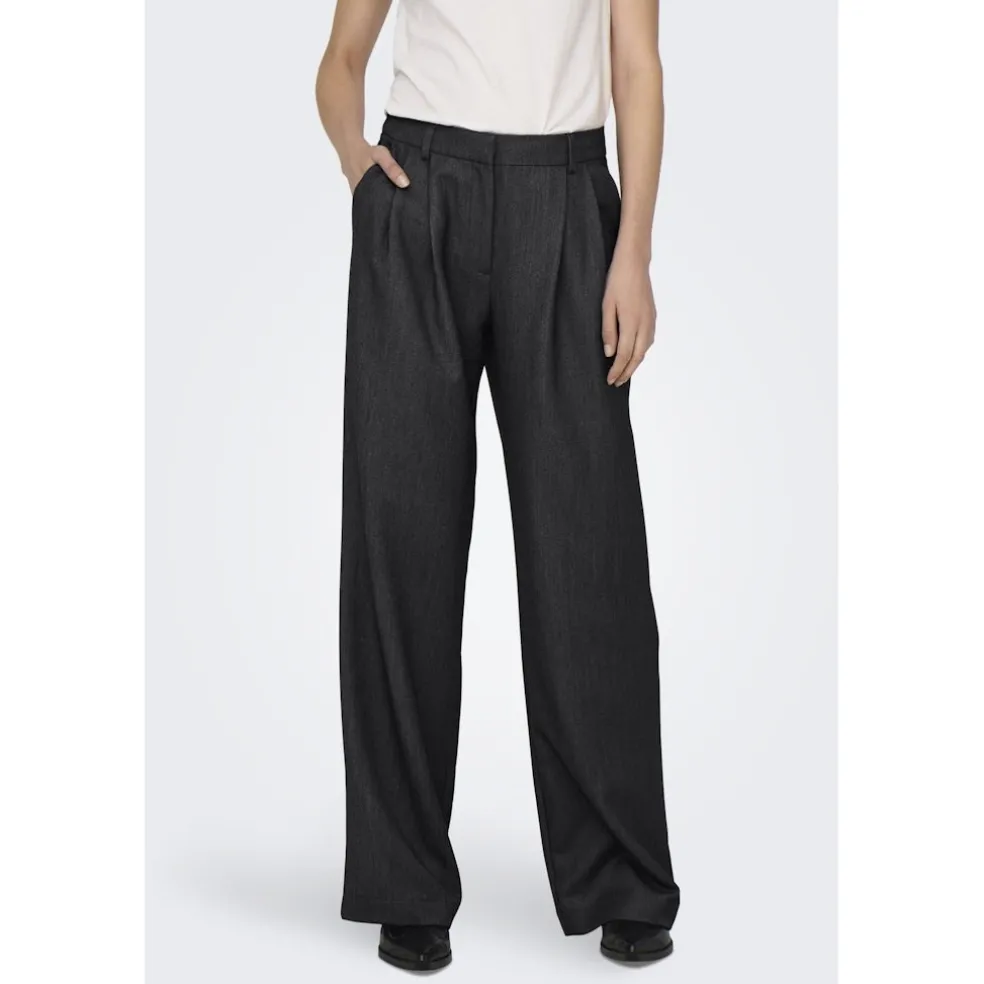 ONLY dame bukser ONLHATTIE - Black