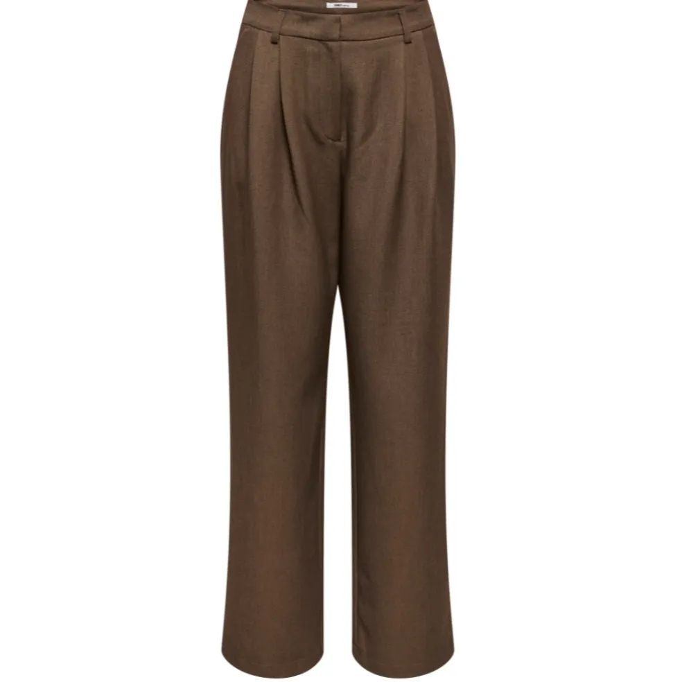 ONLY dame bukser ONLHATTIE - Slate Black Melange