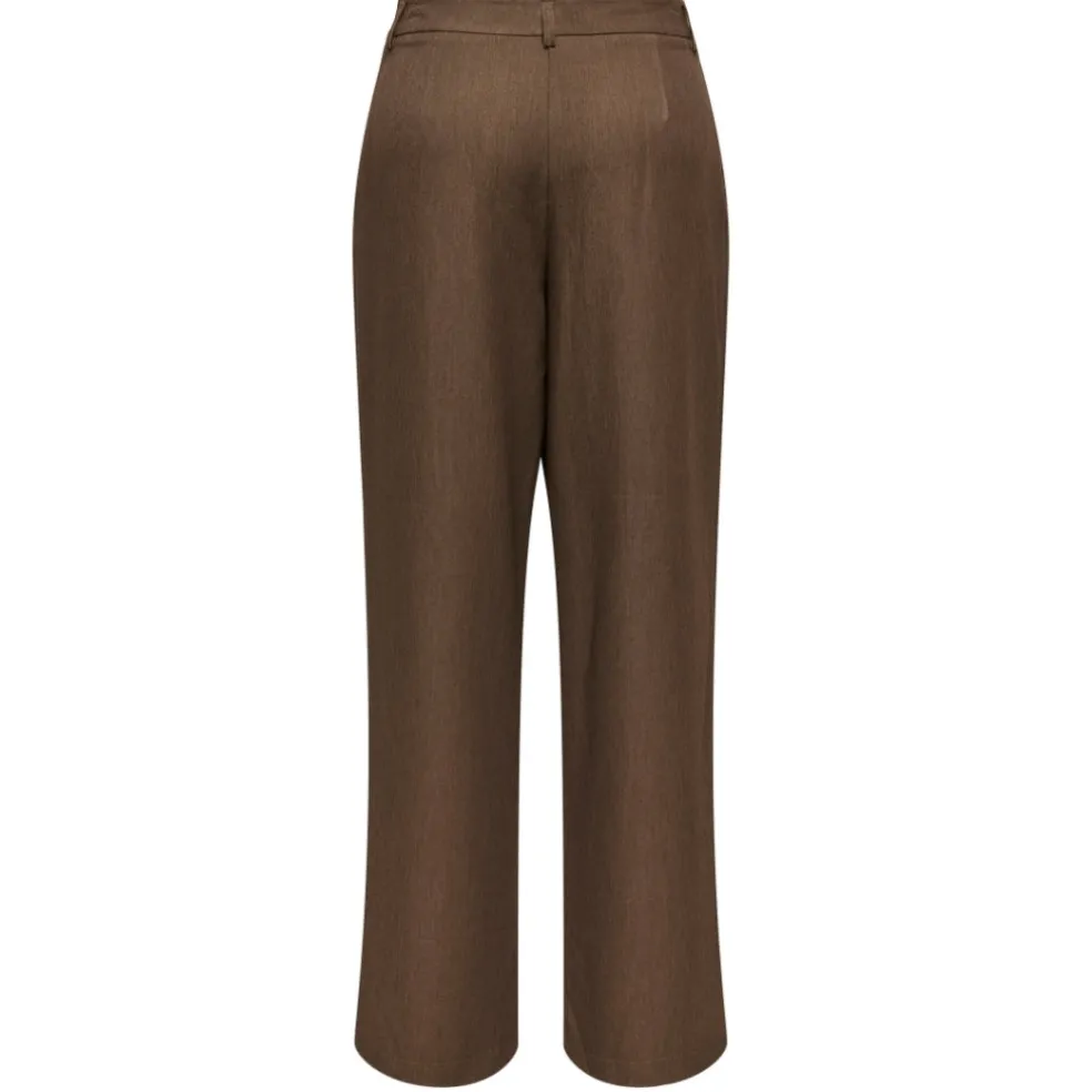 ONLY dame bukser ONLHATTIE - Slate Black Melange