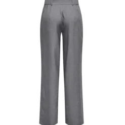 ONLY dame bukser ONLLINDA - Medium grey melange