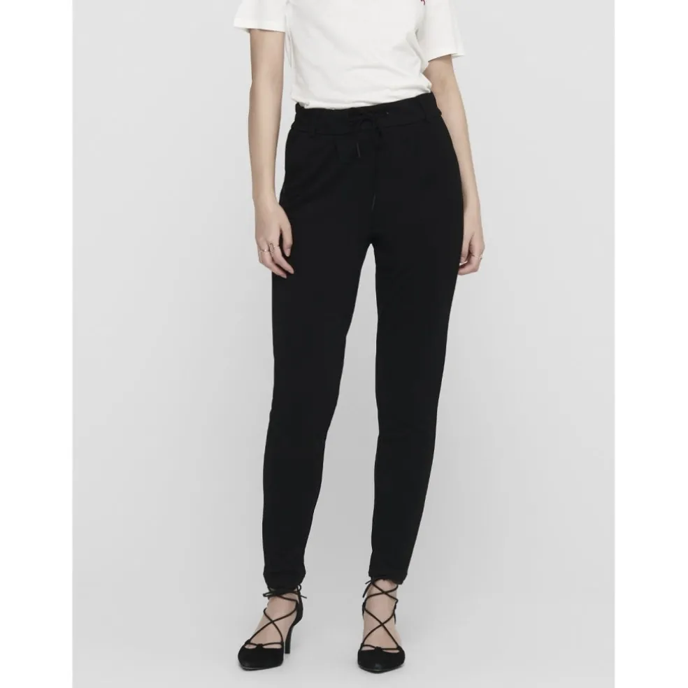 ONLY dame bukser ONLPOPTRASH - Black