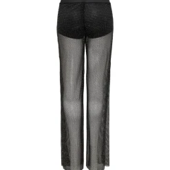 ONLY dame bukser ONLTORVI - Black DARK RHINESTONE