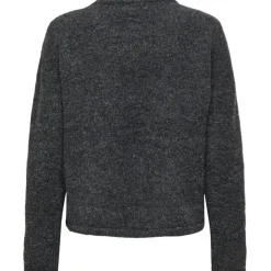 ONLY dame cardigan ONLALTOS - Dark grey melange