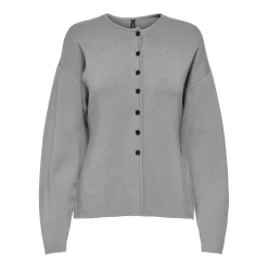 ONLY dame cardigan ONLCOPRA - Light Grey Melange