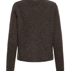 ONLY DAME CARDIGAN ONLGRY - Black Coffee