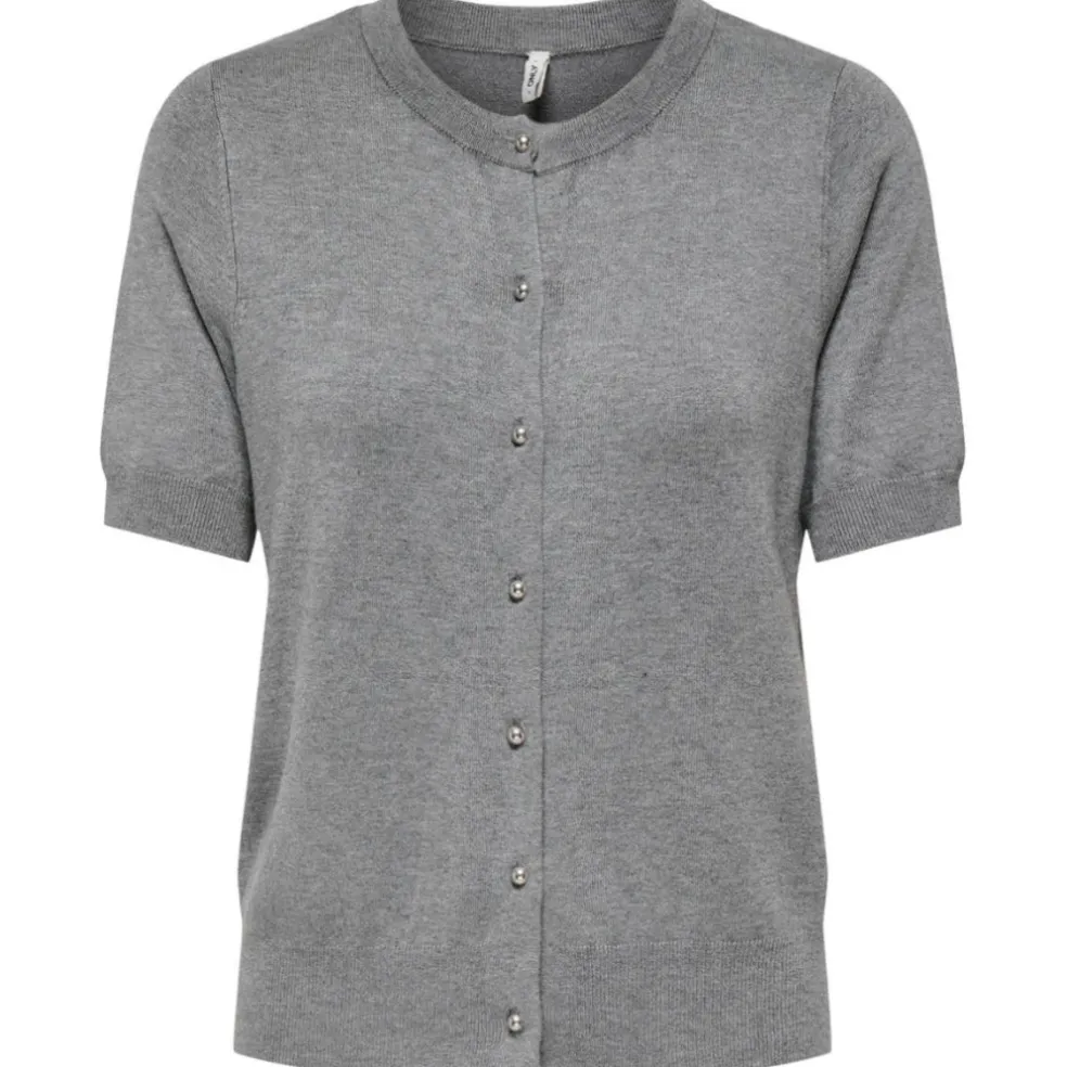 ONLY dame cardigan ONLVENICE - Light Grey Melange